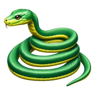 snake crawling  sticker