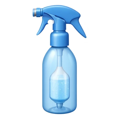 blue sea salt spray bottle emoji sticker