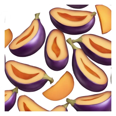 Eggplant peach casserole sticker
