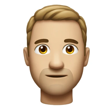 someone mogging(showing how attractive they look) sticker