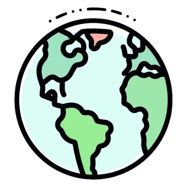 Minimalist circular logo with a stylized barcode morphing into a globe, representing ethical consumer choices and transparency. Clean greens and blues with neutral tones. Professional tech-forward design. sticker