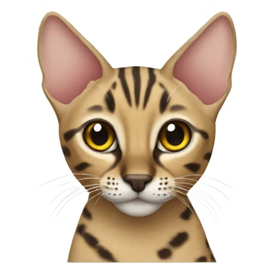 Savannah cat sticker