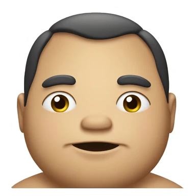 Fat guy with 3 nipples  sticker