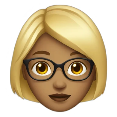 Girl designer stylish sticker