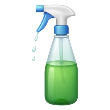 cleaning product and rag sticker