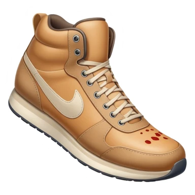  a foot wearing a sneaker pressing on the ground, leaving a visible shoe print beneath. Rounded, glossy, smooth, soft shadows, white background.


 sticker