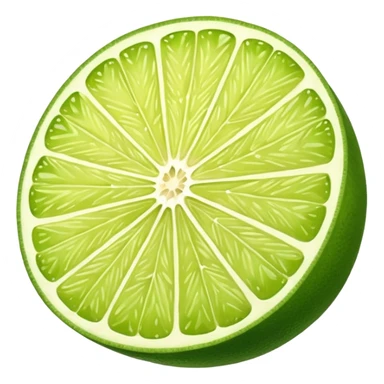 lime slice sticker