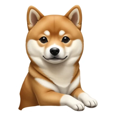 shiba inu sitting inside a BMW car sticker