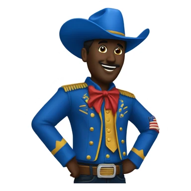 A big tex BOP on a patel blue template sticker