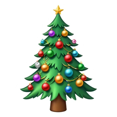  Xmas tree sticker
