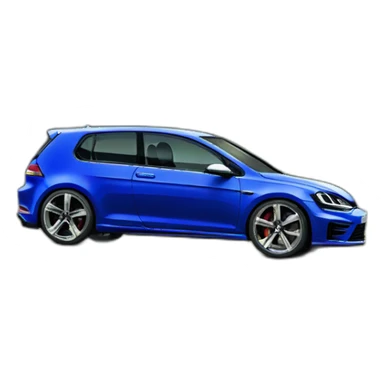 Golf 7r sticker