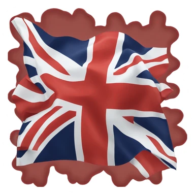 Union Jack flag sticker
