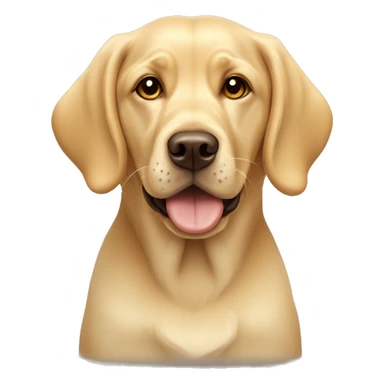 Yellow labrador girl dog and light tan cocker spaniel  sticker