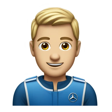 blaue mercedes a klasse  sticker