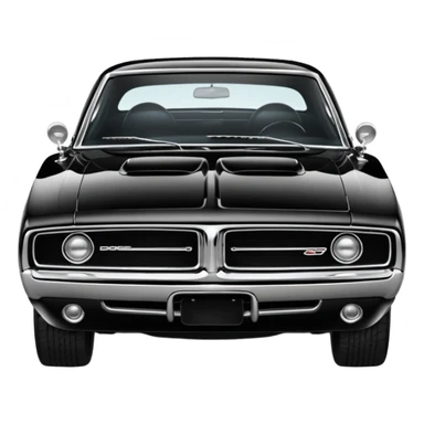 Dodge Charger 69 sticker