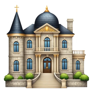 A mansion sticker