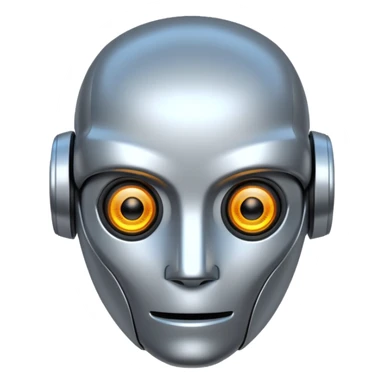I need an emoji for Slack that ilustrates Artificial Intelligence (AI) si I can flag/tag pull requests and messages that are generated with AI for colleagues to know that they need to pay attention !
What is most descriptive for AI pull request ?

Make it animated and as large as possible  sticker