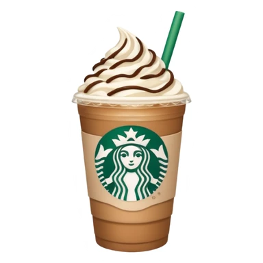 ￼ Frappuccino from Starbucks sticker