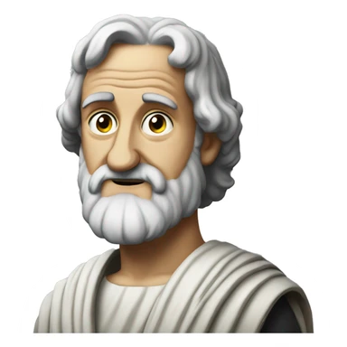aristotle by lysippos sticker