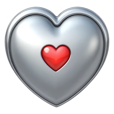 Heart starter sticker