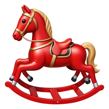 red Rocking Horse sticker