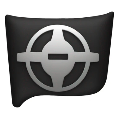 TATA company logo in black sticker