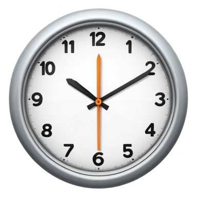  9:30 - 11:00 clock sticker