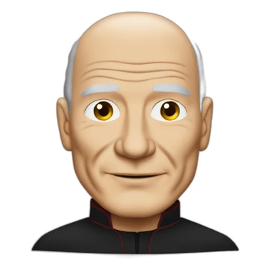 jean-luc picard sticker