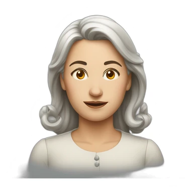 Lachende Frau sticker