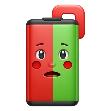 I want a emoji of low battery ang high battery sticker