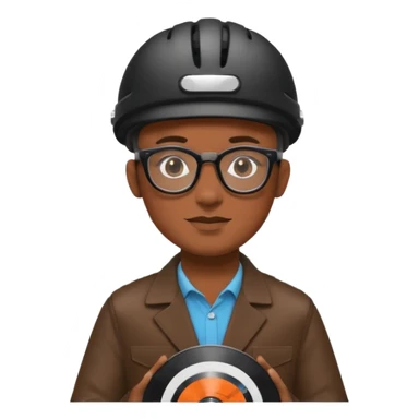 Record Collector + vinyl disc, City Cyclists. sticker