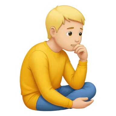 a slow thinker sticker sticker