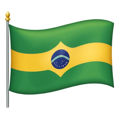 brazil flag sticker