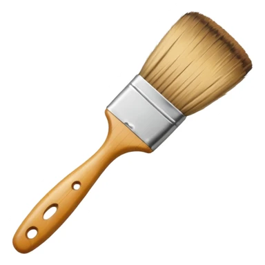 artist's brush sticker