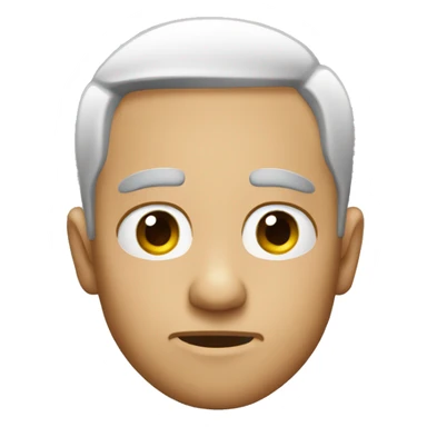 raised eyebrow emoji sticker