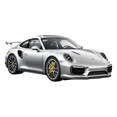 Porsche 911 Turbo S sticker