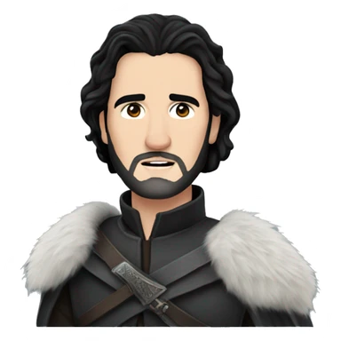 jon snow sticker
