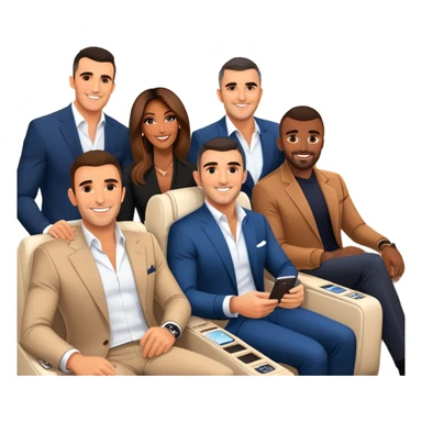 Branden Condy entrepreneur internet celebrity iman gads alex hormozi Patrick bet david gary see grant cardone on a jet celebrating WHOP ownership  sticker