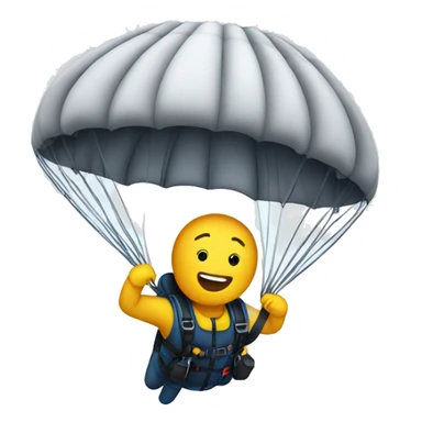 Parachuting  sticker