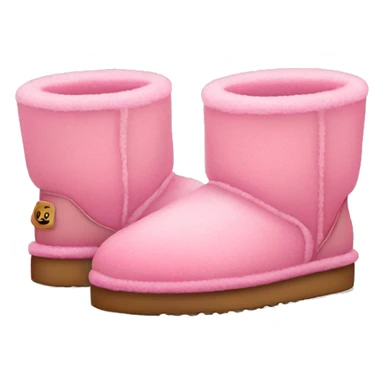 Pink Ugg slippers  sticker