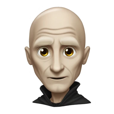 lord voldemort as harry potter with scar sticker