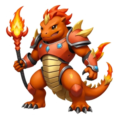 Cyclizar-Coalossal-Crocalor-Pokémon-Fusion  sticker