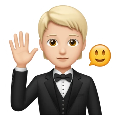Conducting emoji sticker