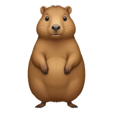 Capybara (Full) sticker