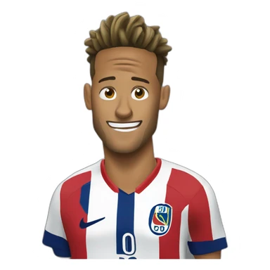 Neymar qui fume sticker