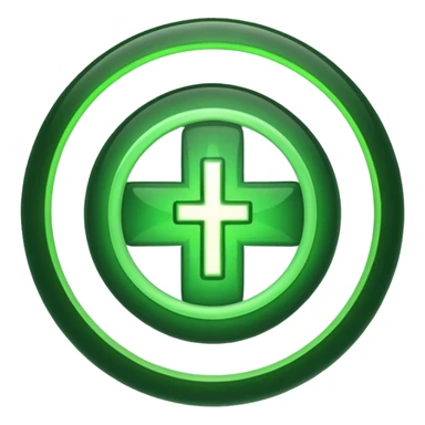 discord emoji's for a sword, shield, and a healing icon in the same style. Make it 3 separate emojis sticker