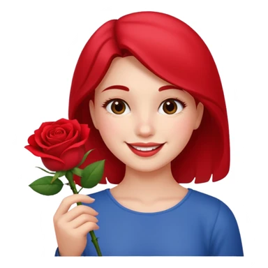 Happy rose day my love ashi sticker