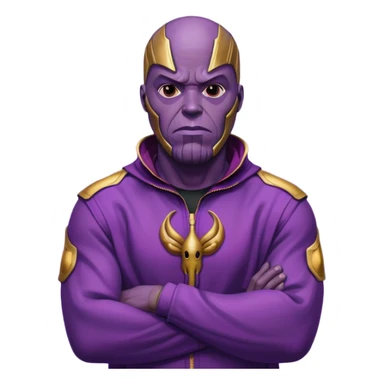 Thanos from squid game sticker