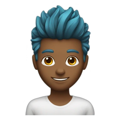 Tesoura de cabeleireiros e pincel de hair color sticker