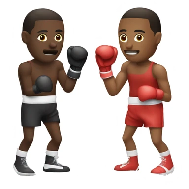 due guantoni da boxe sticker